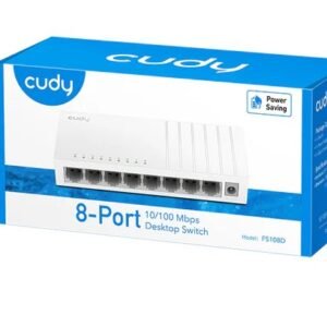 Cudy 8-Port 10/100 Mbps Unmanaged Switch FS108D