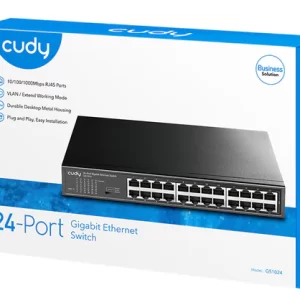 Cudy 24-Port Gigabit Unmanaged Switch GS1024