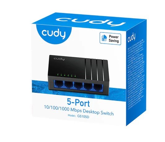 5-Port Gigabit Unmanaged Switch GS105D