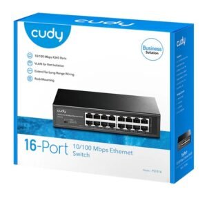 Cudy 16-Port 10/100 Mbps Ethernet Switch FS1016