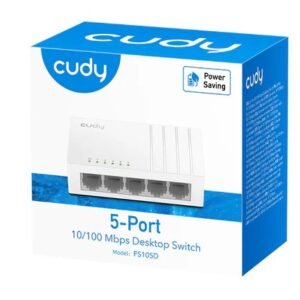 Cudy5-Port 10/100 Mbps Unmanaged Switch FS105D