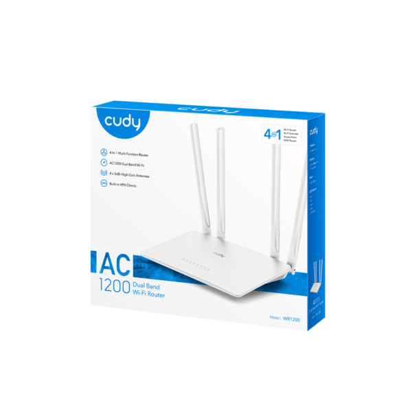 Cudy AC1200 Wi-Fi Router WR1200