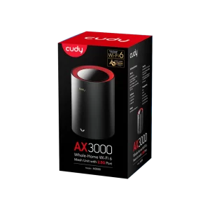 Cudy AX3000 2.5G Wi-Fi 6 Mesh System M3000