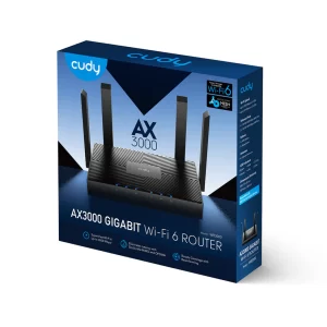 Cudy AX3000 Gigabit Mesh Wi-Fi 6 Router WR3000