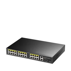 Cudy 24-FE PoE Switch with 2 Uplink GbE and 1 Uplink SFP FS1026PS1