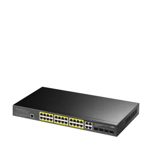 Cudy 24-GbE PoE L2 Managed Switch with 4 Gigabit Combo Ports GS2028PS4 400W