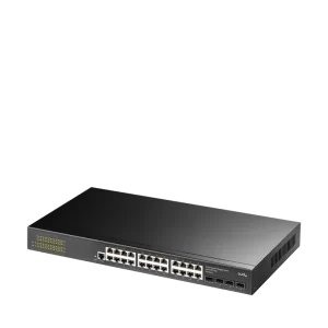 Cudy 24-Port Layer 2 Managed Gigabit Switch with 4 Gigabit SFP lots GS2024S2