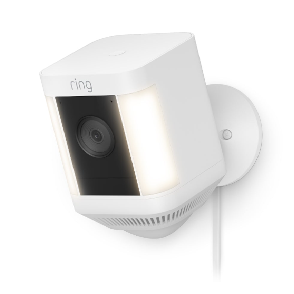 Ring Spotlight Plus Cam -Plug-in - White